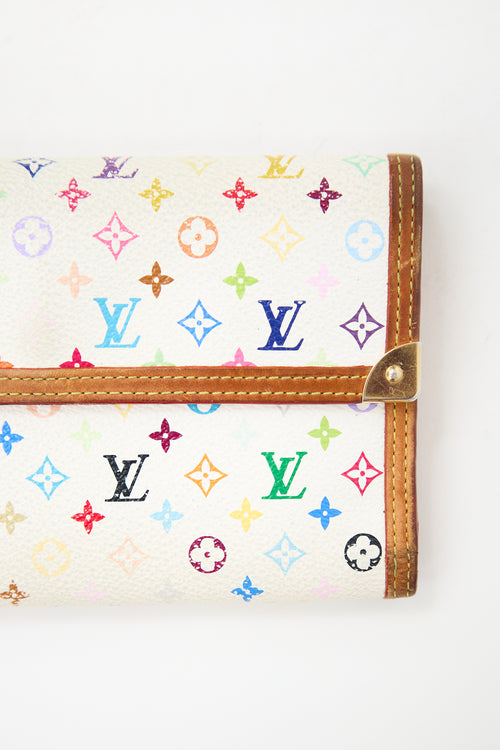 Louis Vuitton X Takashi Murakami 2006 International Wallet