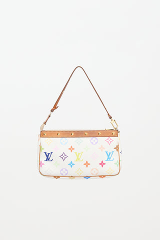 Louis Vuitton X Takashi Murakami 2004 Monogram Pochette Bag