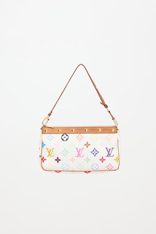 Louis Vuitton X Takashi Murakami 2004 Monogram Pochette Bag
