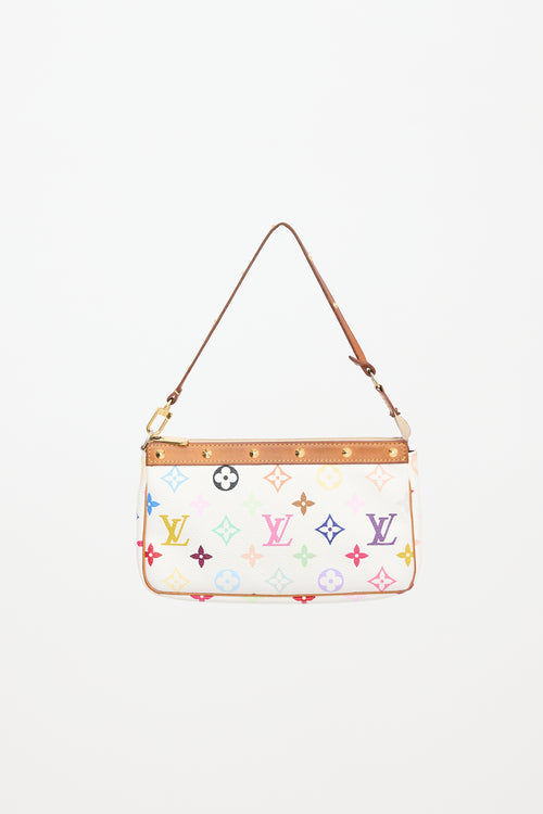 Louis Vuitton X Takashi Murakami 2004 Monogram Pochette Bag