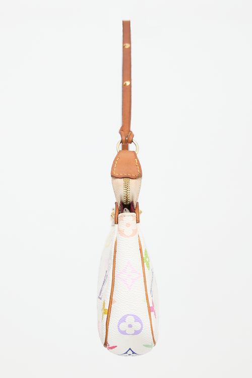 Louis Vuitton X Takashi Murakami 2004 Monogram Pochette Bag