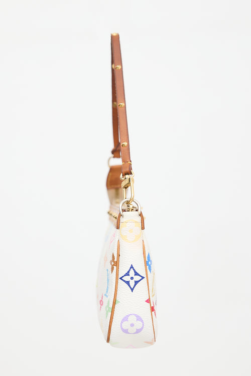 Louis Vuitton X Takashi Murakami 2004 Monogram Pochette Bag