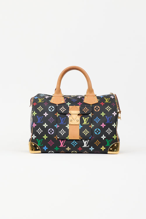 Louis Vuitton X Takashi Murakami 2005 Speedy 30 Bag
