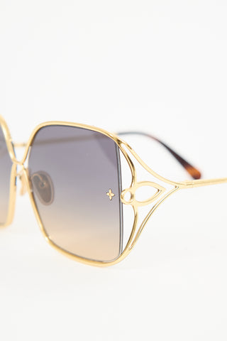 Louis Vuitton Z1629U Petal Square Sunglasses