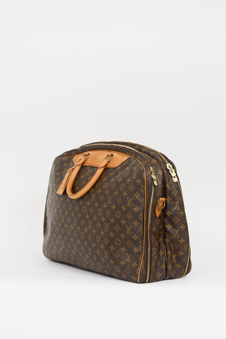 Louis Vuitton Vintage Brown Monogram Alize Bag