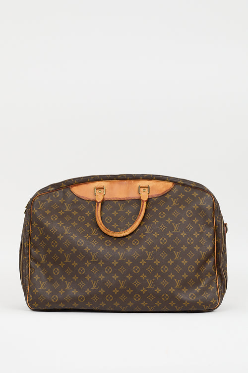 Louis Vuitton Vintage Brown Monogram Alize Bag