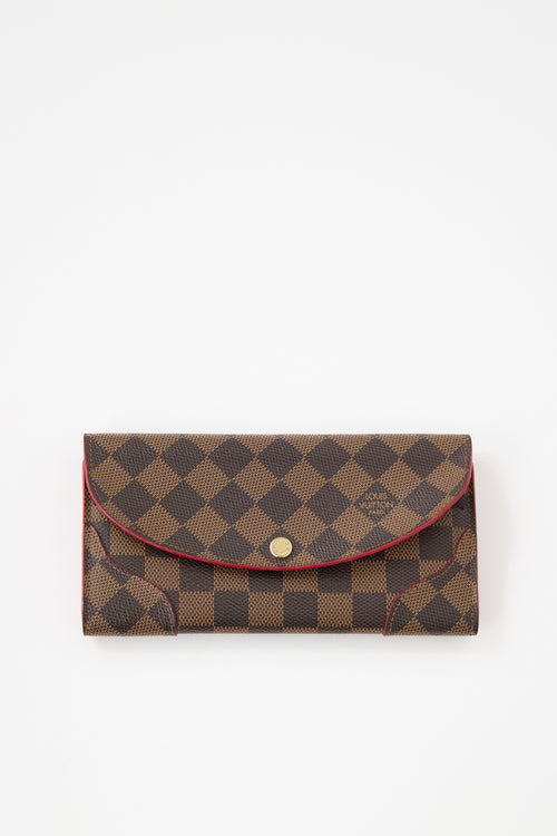 Louis Vuitton Damier Ebene Long Wallet