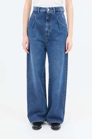 Loulou Studio Attu Wide Leg Jeans