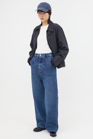 Loulou Studio Attu Wide Leg Jeans