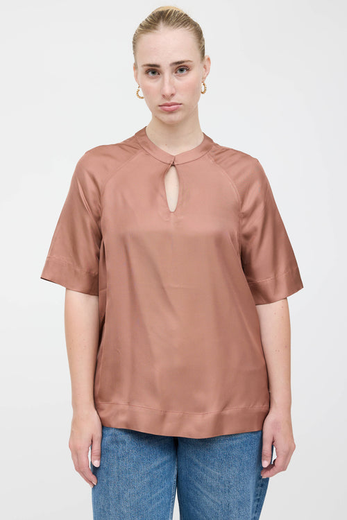 Loulou Studio Silk Zesus Blouse