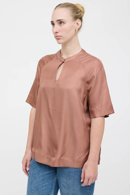Loulou Studio Silk Zesus Blouse