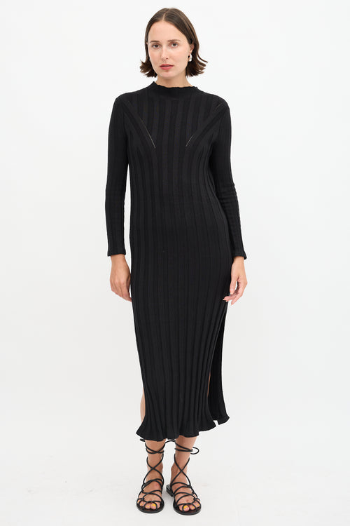 Loulou Studio Ribbed Knit Gaya Dress