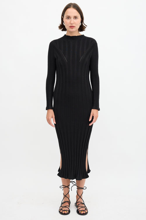 Loulou Studio Ribbed Knit Gaya Dress