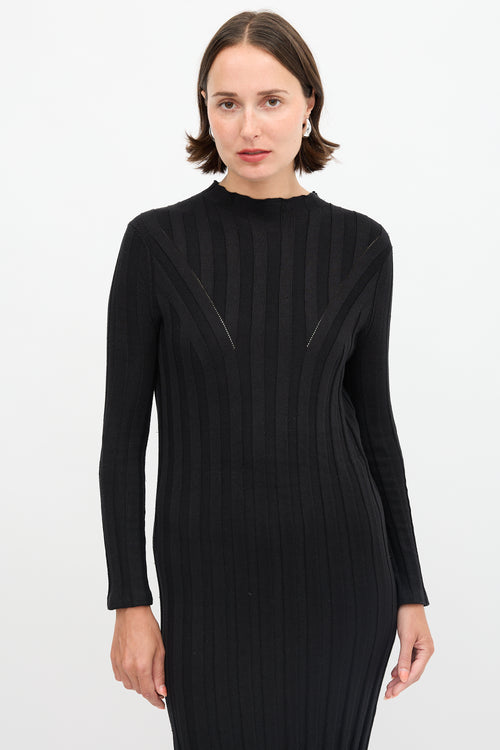 Loulou Studio Ribbed Knit Gaya Dress