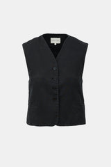 Loulou Studio Twill Iba Vest
