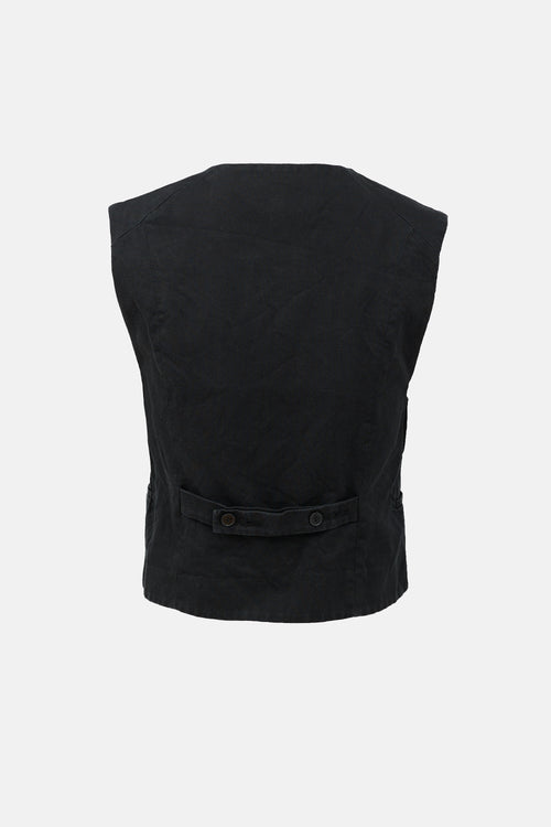 Loulou Studio Twill Iba Vest