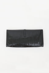 Loulou De Saison Embossed Leather Lydian Clutch