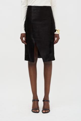 Loulou De Saison Leather Myra Skirt