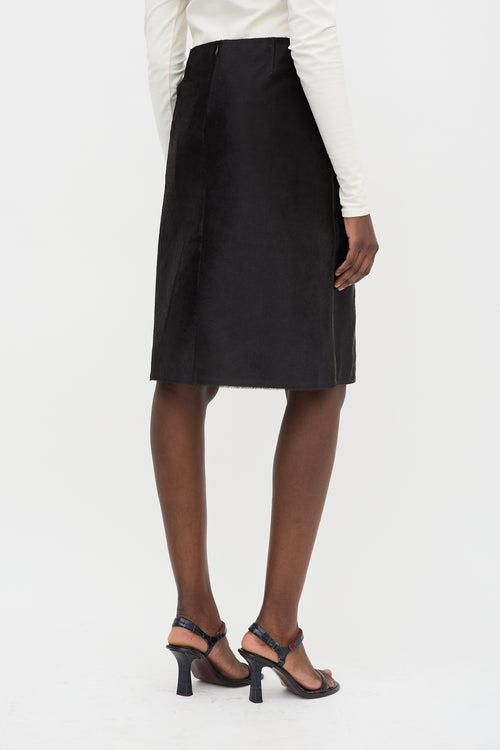 Loulou De Saison Leather Myra Skirt