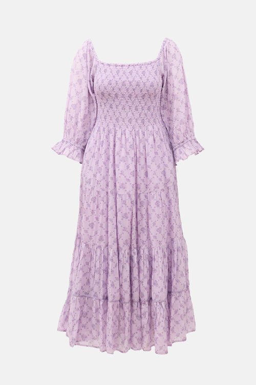 LoveShackFancy Floral Rigby Dress