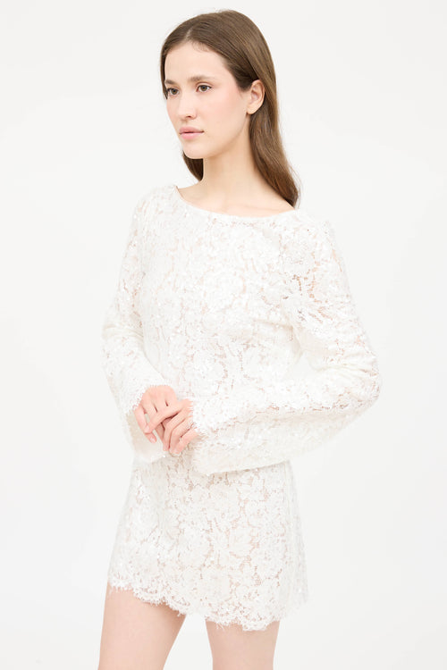 Lovers and FriendsLace Sequin Dress