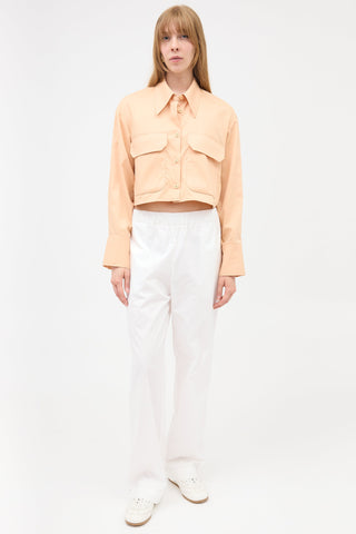 Low Classic Cropped Pocket Shirt