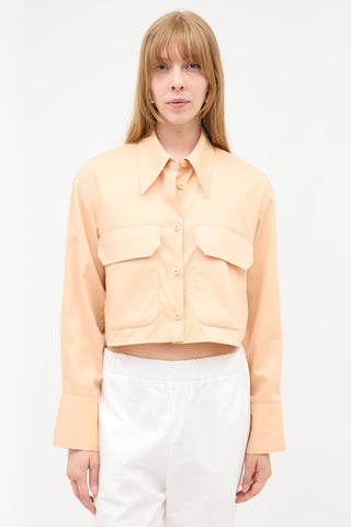 Low Classic Cropped Pocket Shirt