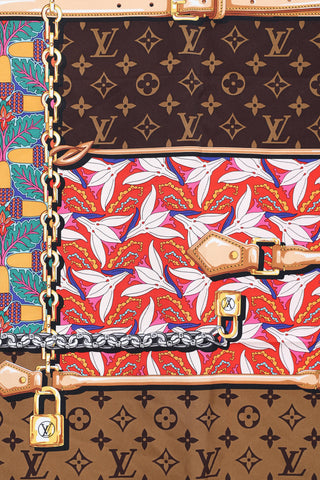 Louis VuittonSilk Confidential Garden Scarf