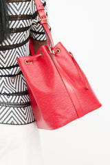 Louis Vuitton Epi Leather Noé Petit Bucket Bag
