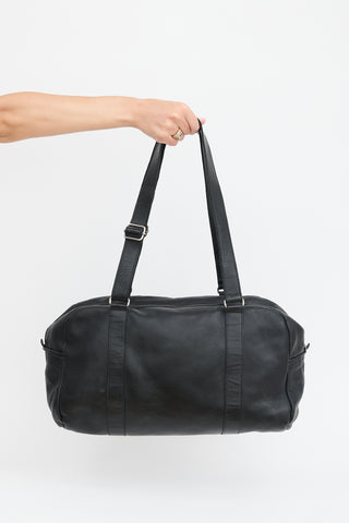 M0852 Leather Duffle Bag