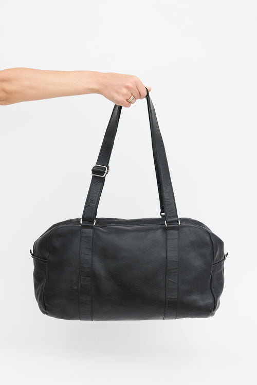 M0852 Leather Duffle Bag