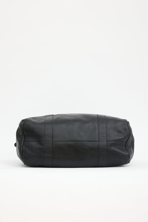 M0853 Leather Duffle Bag