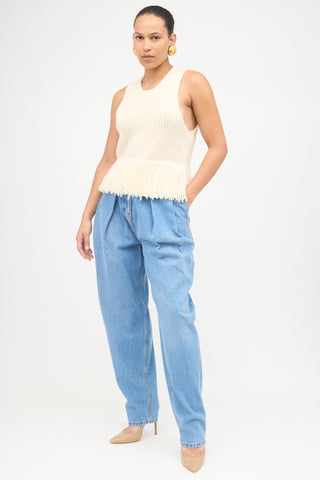 Magda Butrym Pleated Jeans
