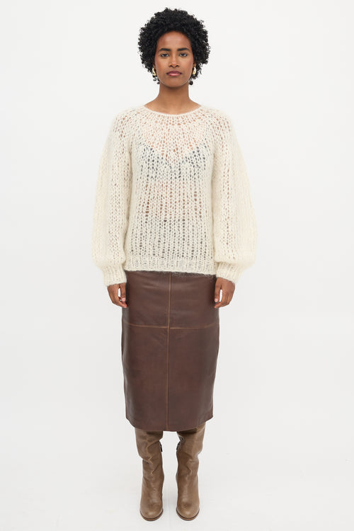 Maiami Mohair Knit Sweater