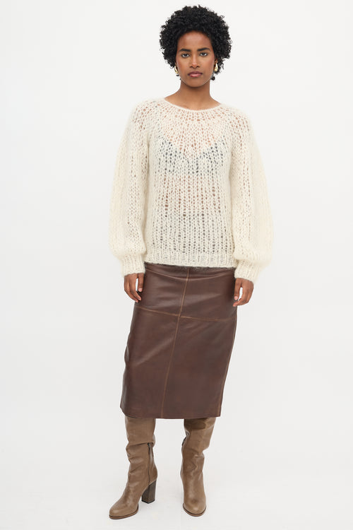 Maiami Mohair Knit Sweater