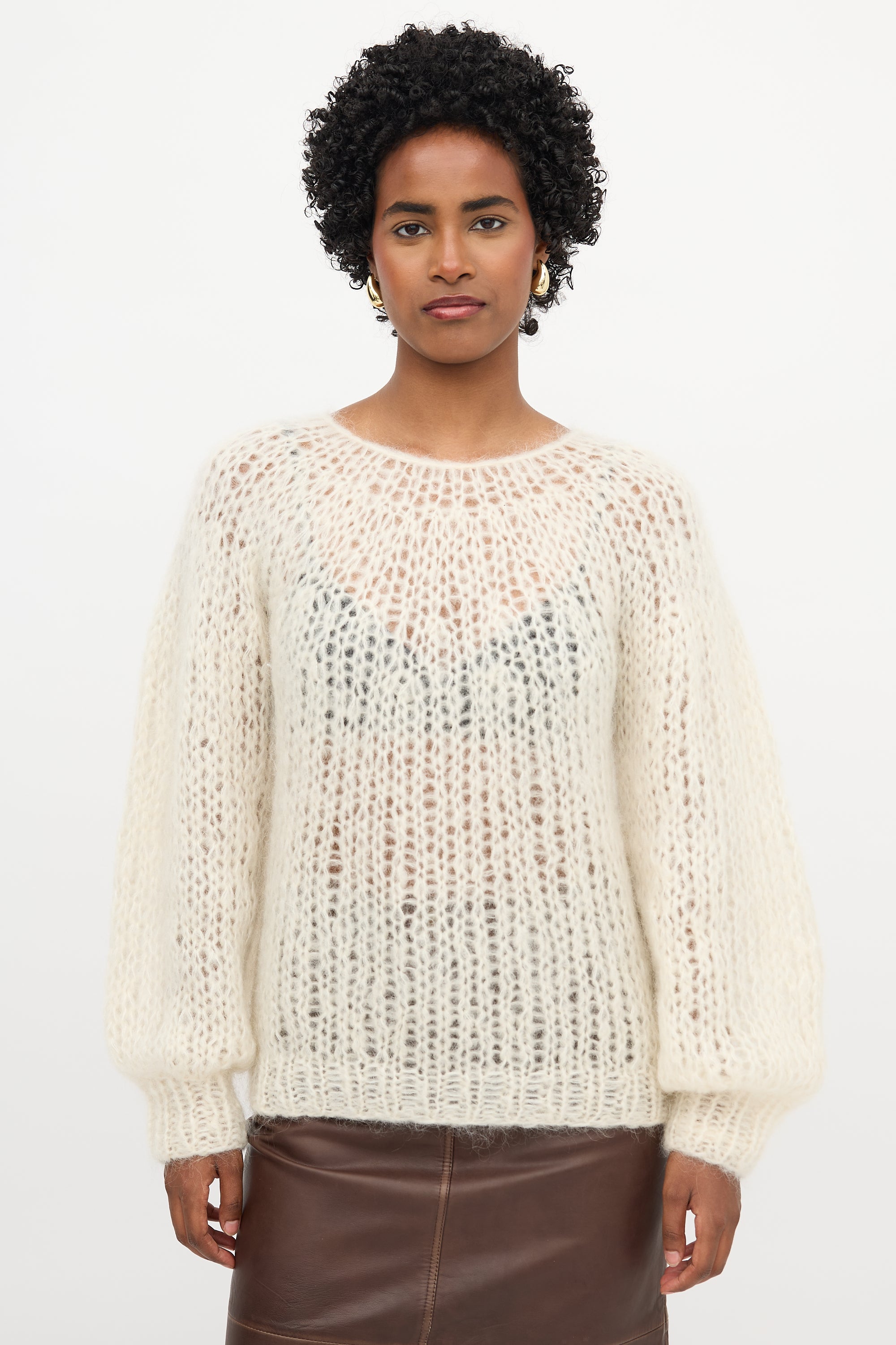 Maiami // Mohair Knit Sweater – VSP Consignment - Main Image