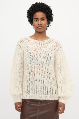 Maiami Mohair Knit Sweater