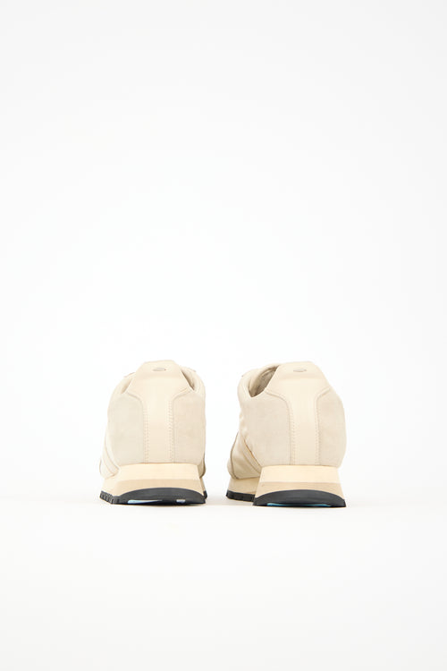 Nylon & Suede Sneaker