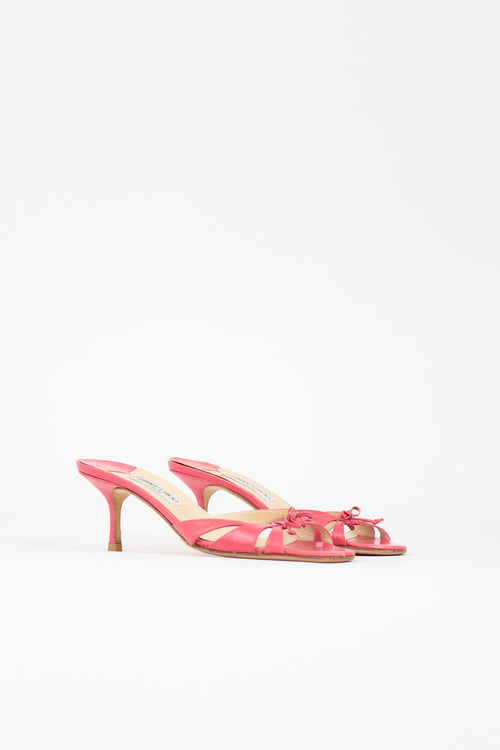 Jimmy Choo Leather Mule