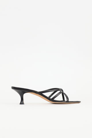 Manolo Blahnik Leather Strappy Sandal