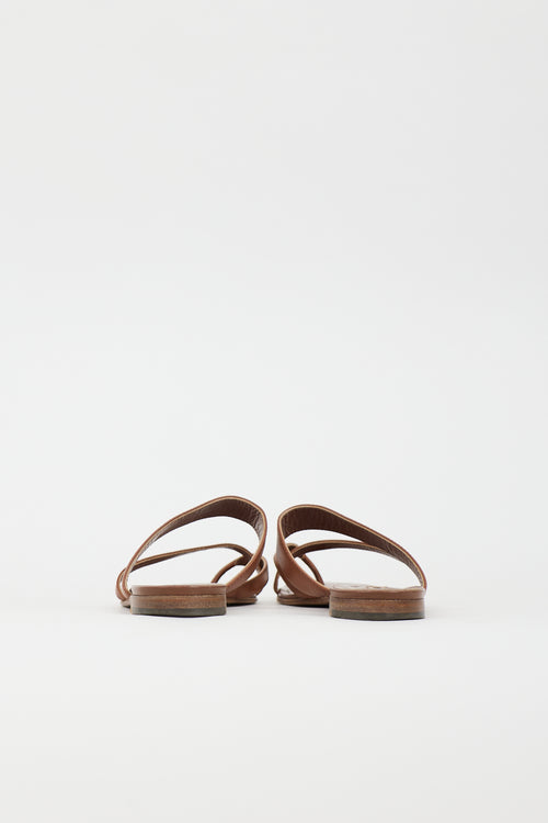 Manolo Blahnik Leather Susa Sandal