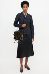 Mansur Gavriel Patent Leather Soft Lady Bag