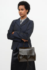Mansur Gavriel Patent Leather Soft Lady Bag