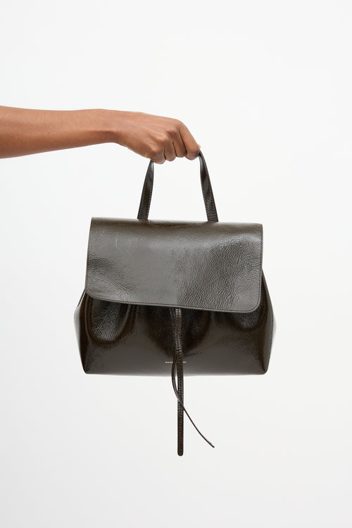 Mansur Gavriel Patent Leather Soft Lady Bag