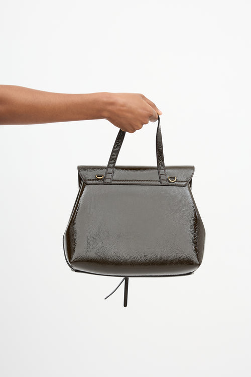 Mansur Gavriel Patent Leather Soft Lady Bag
