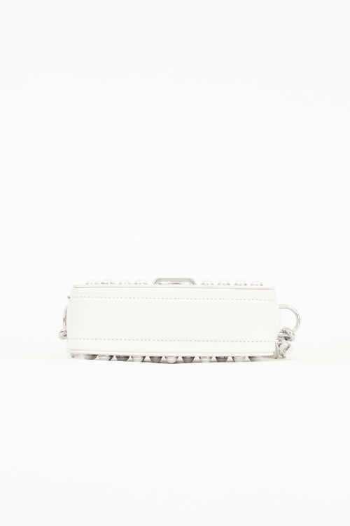 Marc Jacobs Leather Pearl Snapshot Bag