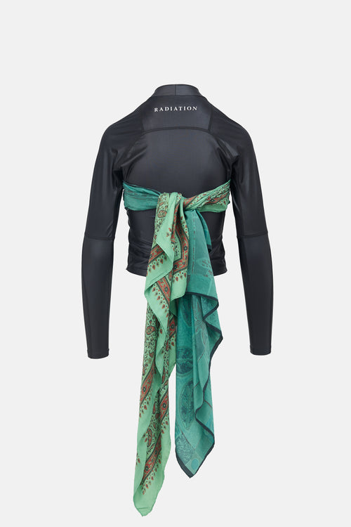 Marine Serre Scarf Top