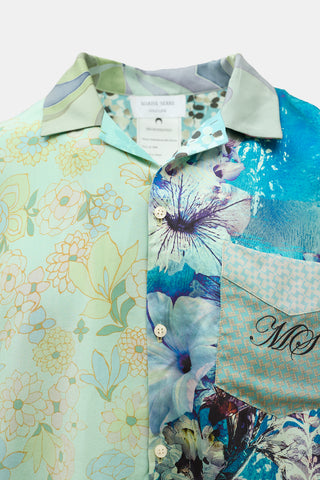 Marine Serre Regenerated Silk Scarf Shirt