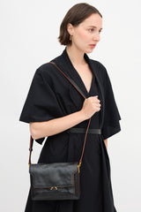 Marni Leather Trunk Crossbody Bag