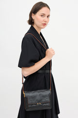 Marni Leather Trunk Crossbody Bag